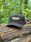 Linville Standard black Patch Hat trucker Rope