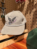 Falcon Cam Corduroy Rope Cap —Stone Sage